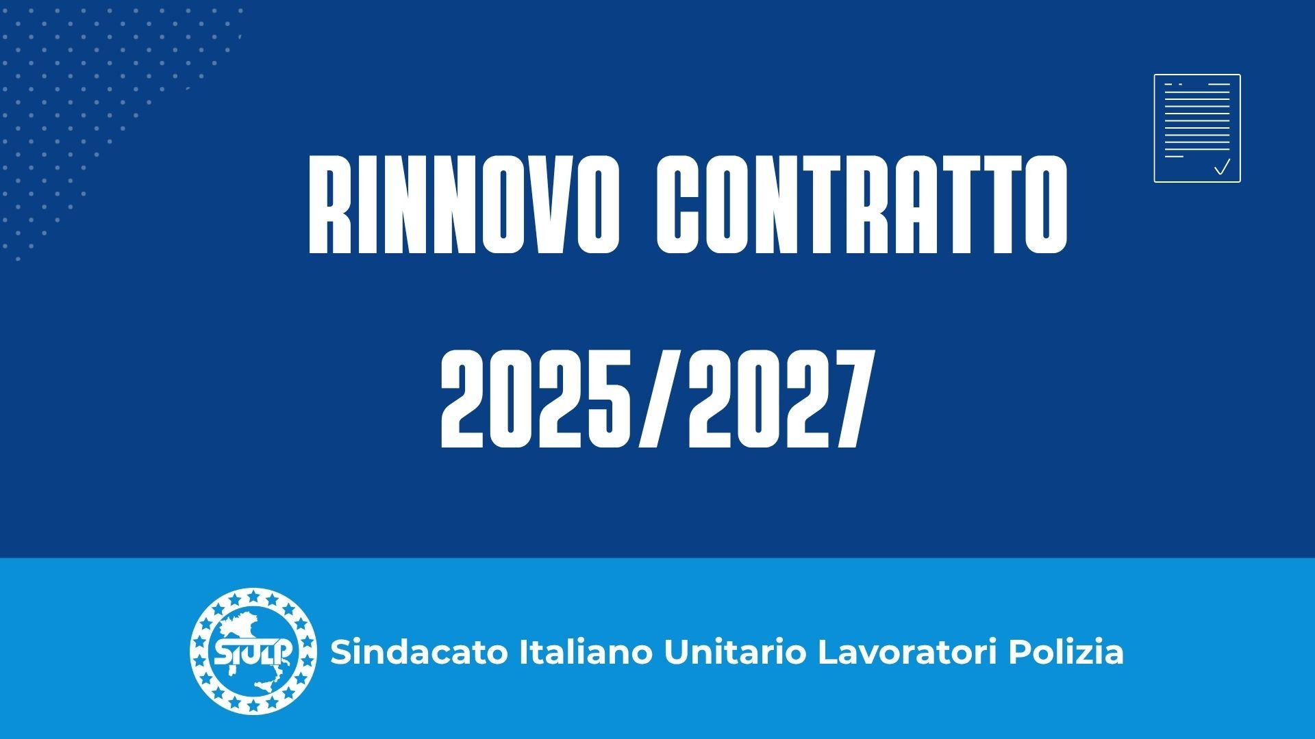 RINNOVO CONTRATTUALE 2025 – 2027 – AGGIORNAMENTO DEL TAVOLO TECNICO – Riunione del 10 luglio 2026